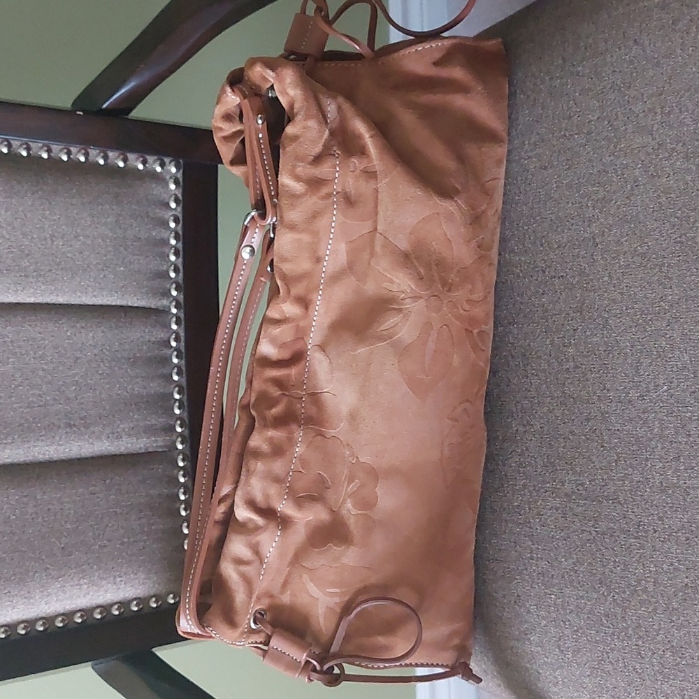 NINE WEST STUDIO, Vintage Suede lether bag, cinnamon color. Great condition